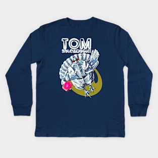 TOM SPACEKNIGHT Kids Long Sleeve T-Shirt